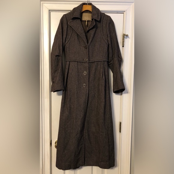 Max Azria (Vintage) XXS, Brown Coat - Picture 1 of 9